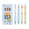 Little Bee Retractable Black Ink Quick-Drying Pen - Cute & Portable Stationery for Students