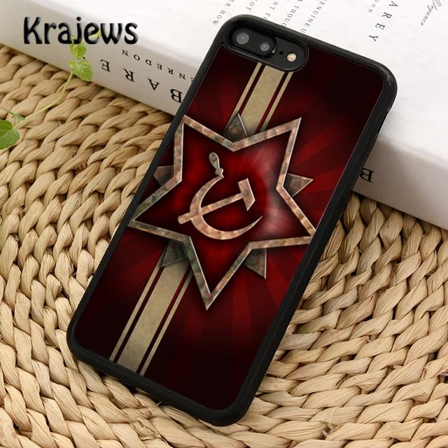 Krajews CCCP Soviet Union Russia Soft Phone Case Cover For iPhone 17 Air 16 15 14 plus 11 12 13 pro max coque Fundas