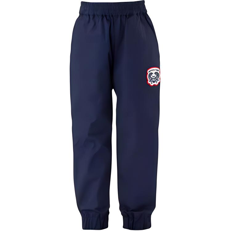 Children Aged 3 7 Years Old Onitsuka Tiger Knitted Sweatpants SWEAT Navy Blue 2184A256-400 110