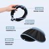 Summer Shell Hat BM Velvet Vinyl Empty Top Sunscreen Hat Women's UV Protection Face Shade Sun Hat
