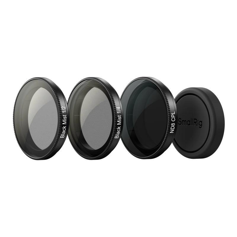SmallRig Osmo Nano Filter 1/2 Black Diffusion & 1/4 Black Diffusion & ND8-CPL Polarizing Filter Kits for DJI Osmo Nano 5789