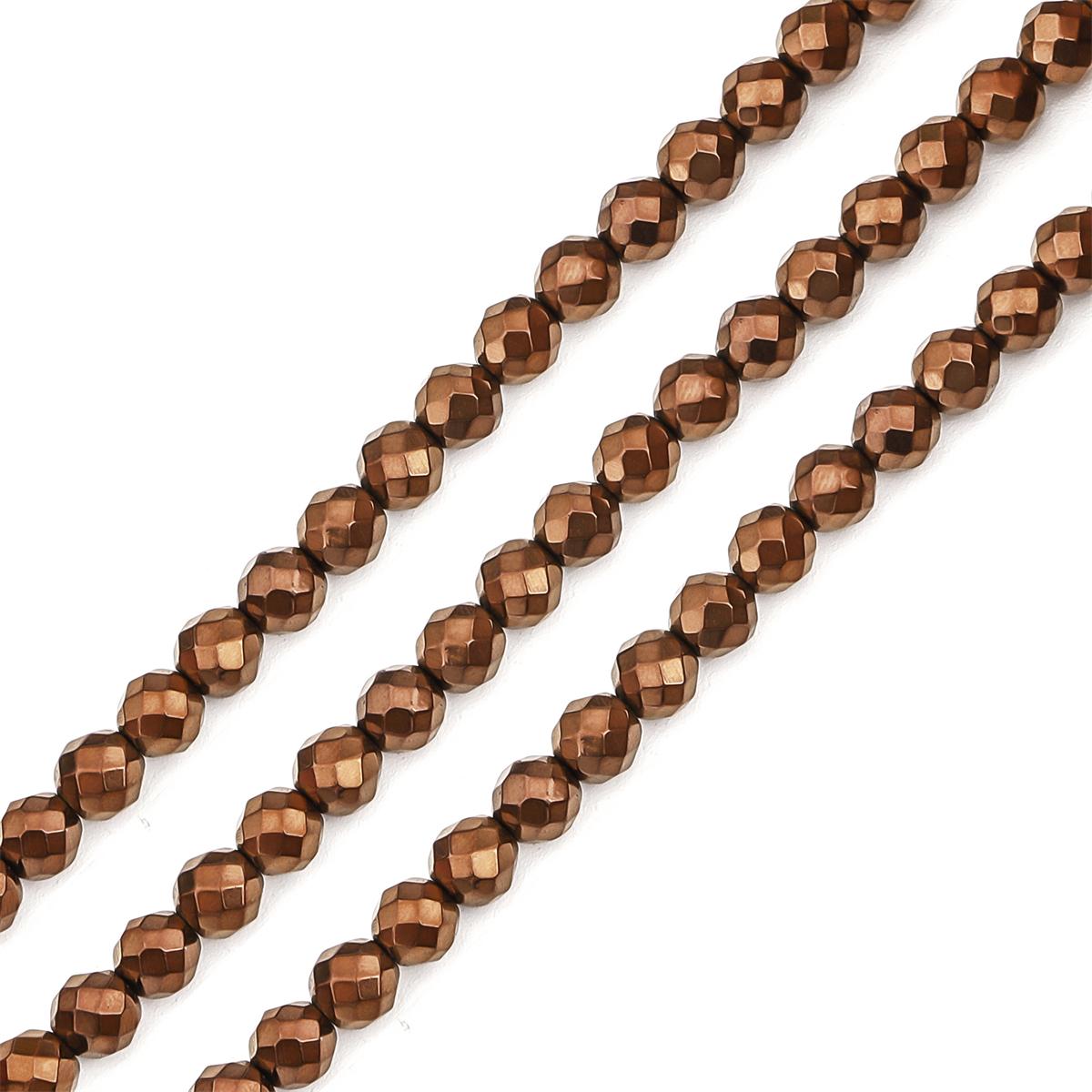 

Натуральный камень, разноцветные круглые граненые гематитовые свободные бусины-разделители для серег, ожерелья, браслета, аксессуары для изготовления ювелирных изделий своими руками 4mm 100pcs медный