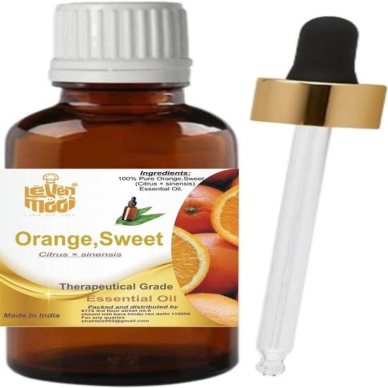 Levenmooi Orange, Sweet (Citrus sinensis) Pure & Natural Therapeutic Grade Essential Oil Glass