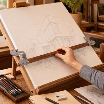 1 Paar Verstellbare Künstler-Handbrücke, Malständer, Stabile Handauflage für Zeichnen, Skizzieren, Detailarbeiten