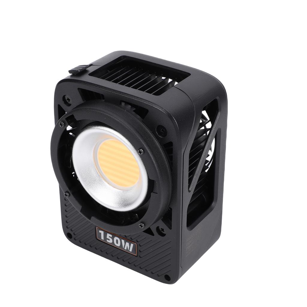150W COB LED Video Light APP Control 13300lux 2700K 6500K Bi Color Camera Light with Reflector for Photography
