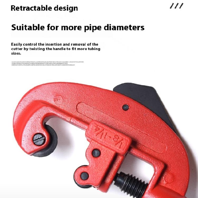 Ergonomically Stainless Steel Aluminum Copper Pipe Cutter Pipe 3-32mm Pipe Cutter Carbon Steel Tubing Cutter Tool