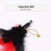 Steel Wire Feather & Fish Teaser Stick with Replacement Head for Cats
