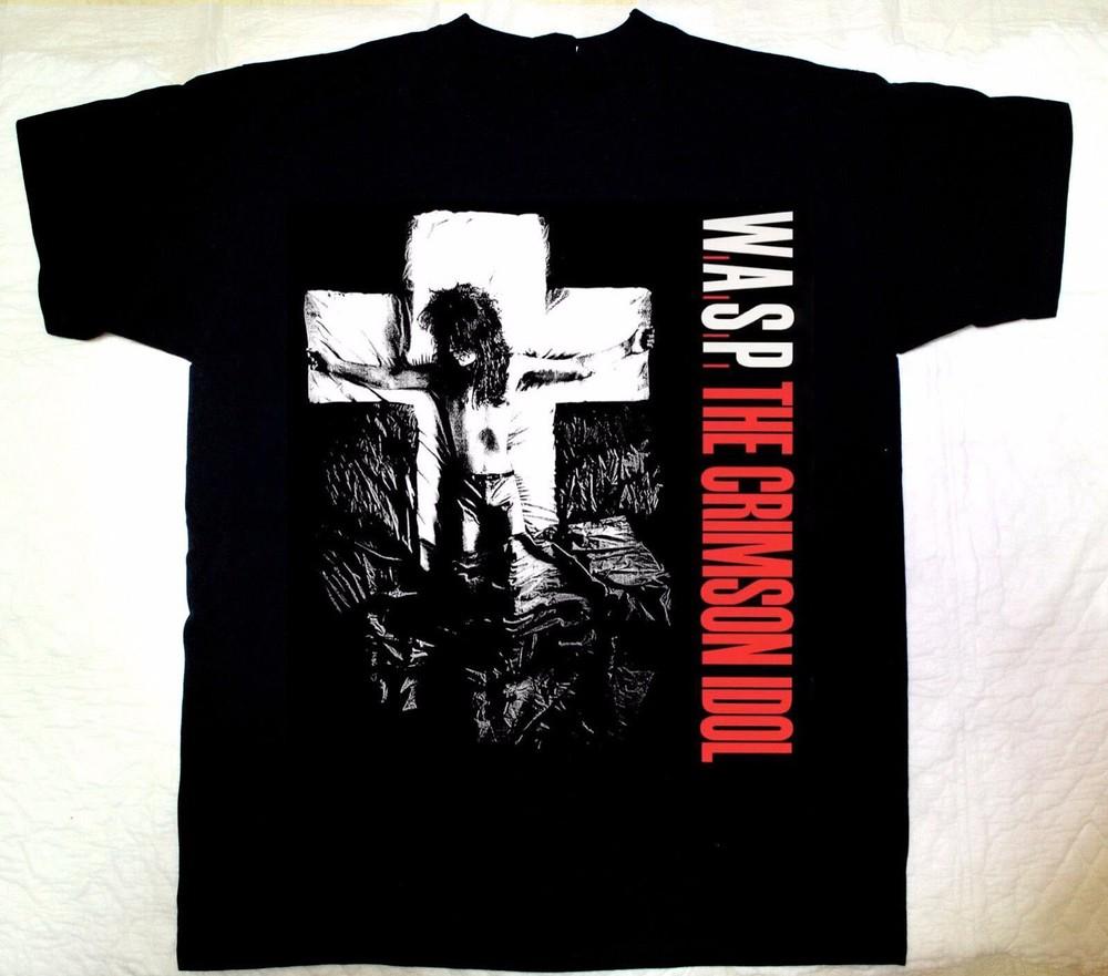 SALE WASP Band Black Unisex Cotton Men T-Shirt All Sizes S to 5XL Unisex T-Shirt M