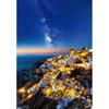 [Beverly] 1000 Piece Jigsaw Puzzle - Santorini Milky Way Night