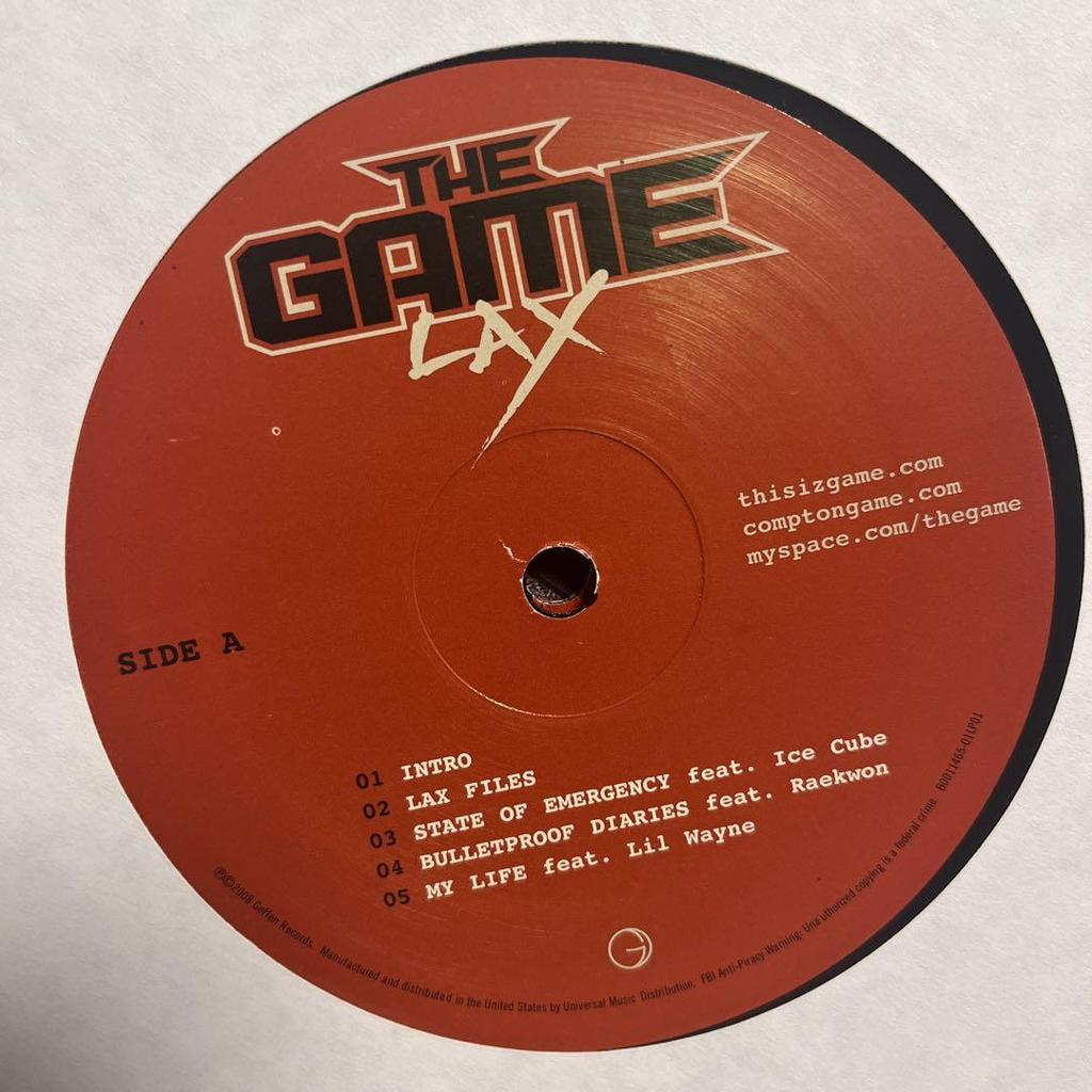 [USED] The Game LAX Records
