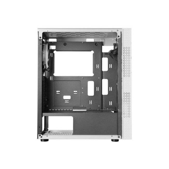 Boîtier ATX semi-tour - Mars Gaming - Mc-U3 - ARGB - Blanc - Ventilateurs 12 cm