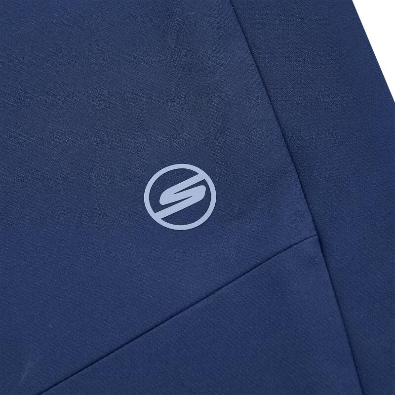 Skechers Comfortable Solid Color Straight Leg Outdoor Casual Pants Men Bottoms Blue P424M078-00DU