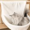 Iron Frame Radiator Cat Hammock Semicircle Cat Sleeping Bag Cozy Hanging Cat Bed  Multi-scene Use