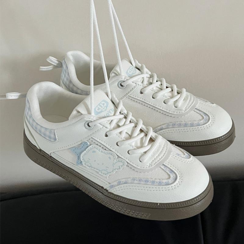 

Campus wind shoes women s new cute platform white shoes children s shoes versatile student casual shoes 40 синій