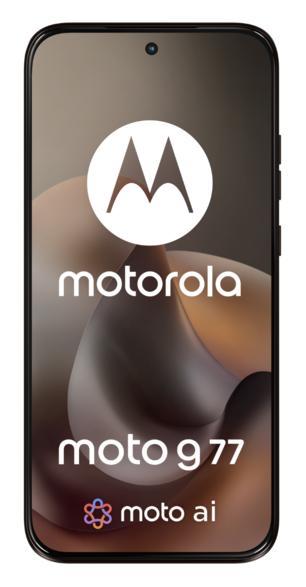 Smartphone motorola moto g77 5g 12gb/256gb dark brown