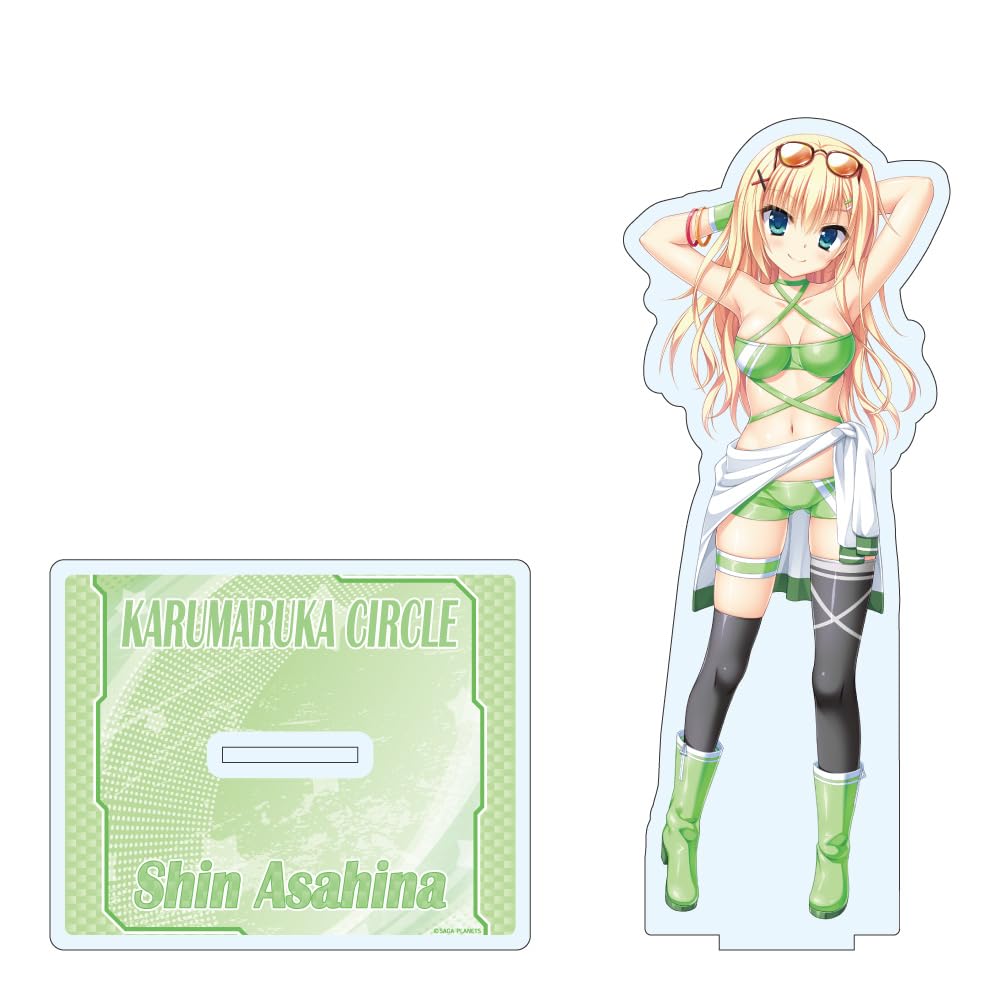 Karumaruka Circle Asahina Haru Original Illustration Large Acrylic Stand RQ ver.