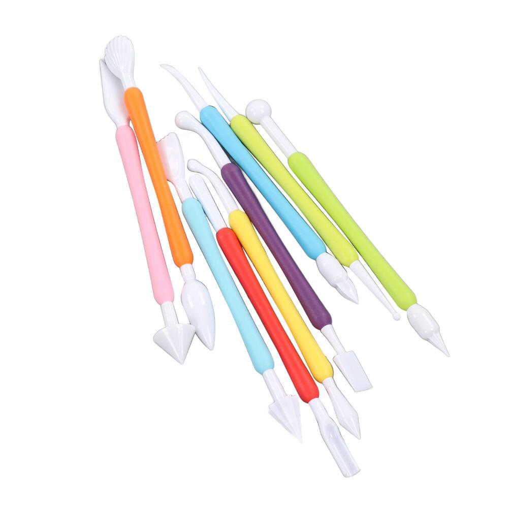 5pcs Ultralight Fondant Modeling Tools PP Polymer Clay Tools  Home Kitchen DIY Baking