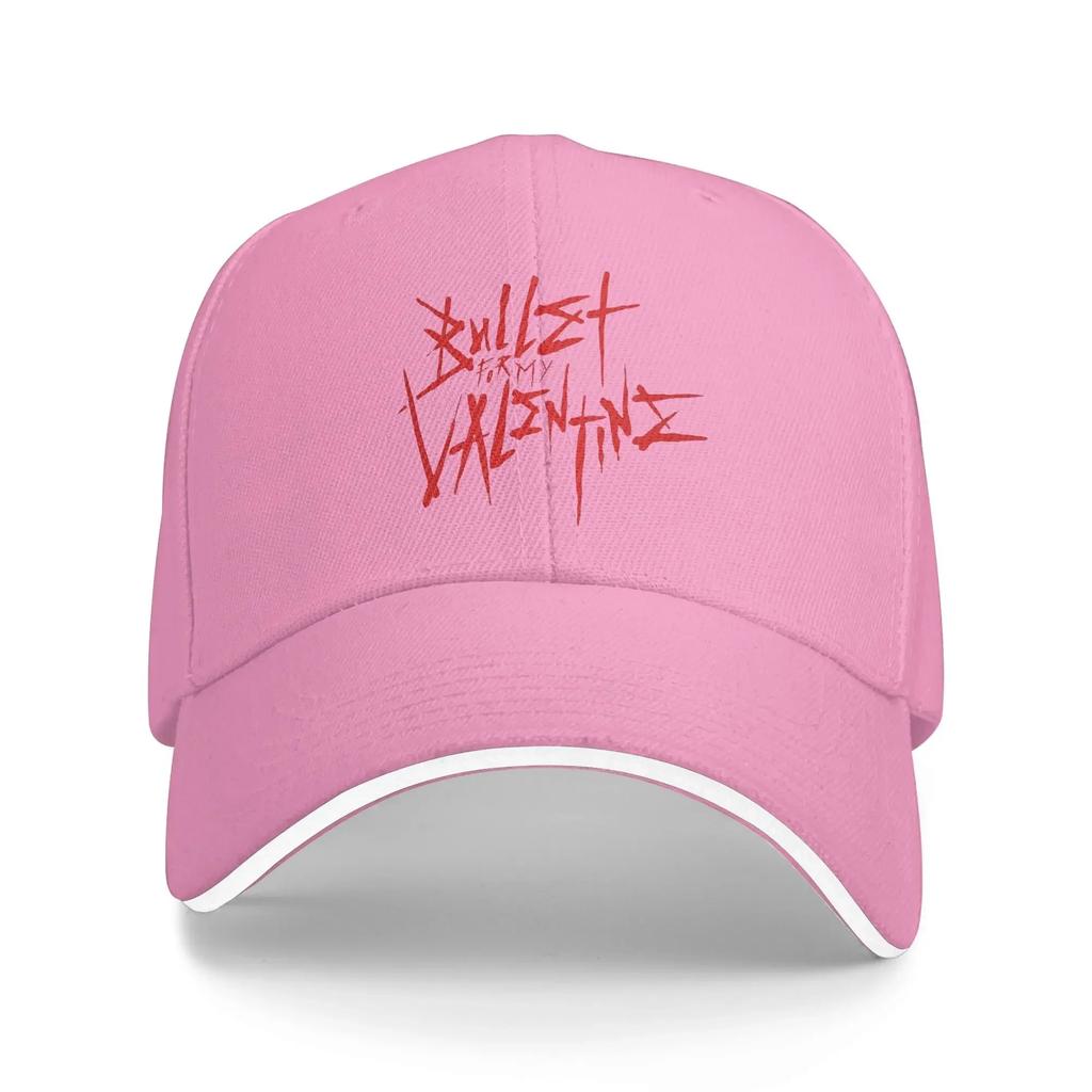 Bullet for My Valentines Casual Baseball Cap Summer Text Trucker Hat Adjustable Gym Snapback Cap Unisex Adult Stylish Baseball Caps