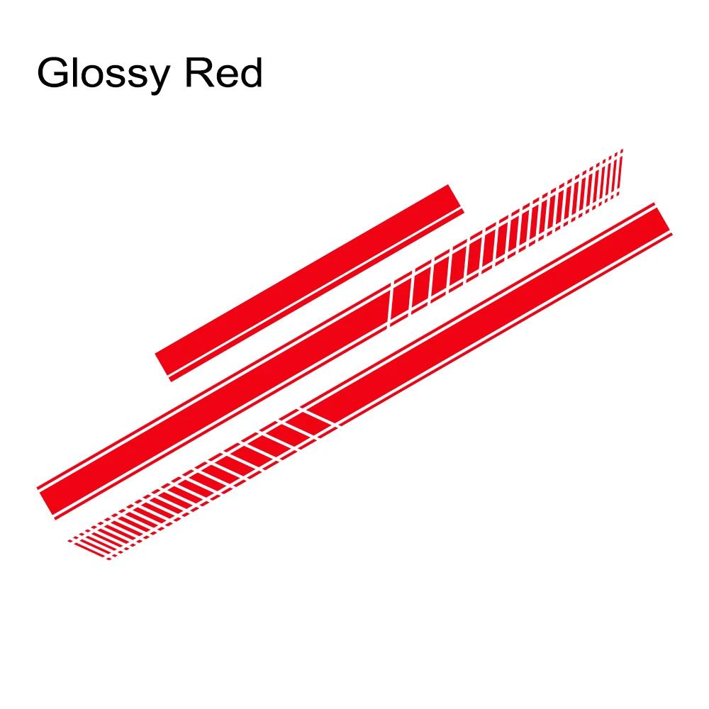 Car Stickers Door Side Hood Decals DIY Stripes Sport Styling Auto Accessories for Ford Fiesta MK7 MK8 MK5 MK6 ST Vinyl Film