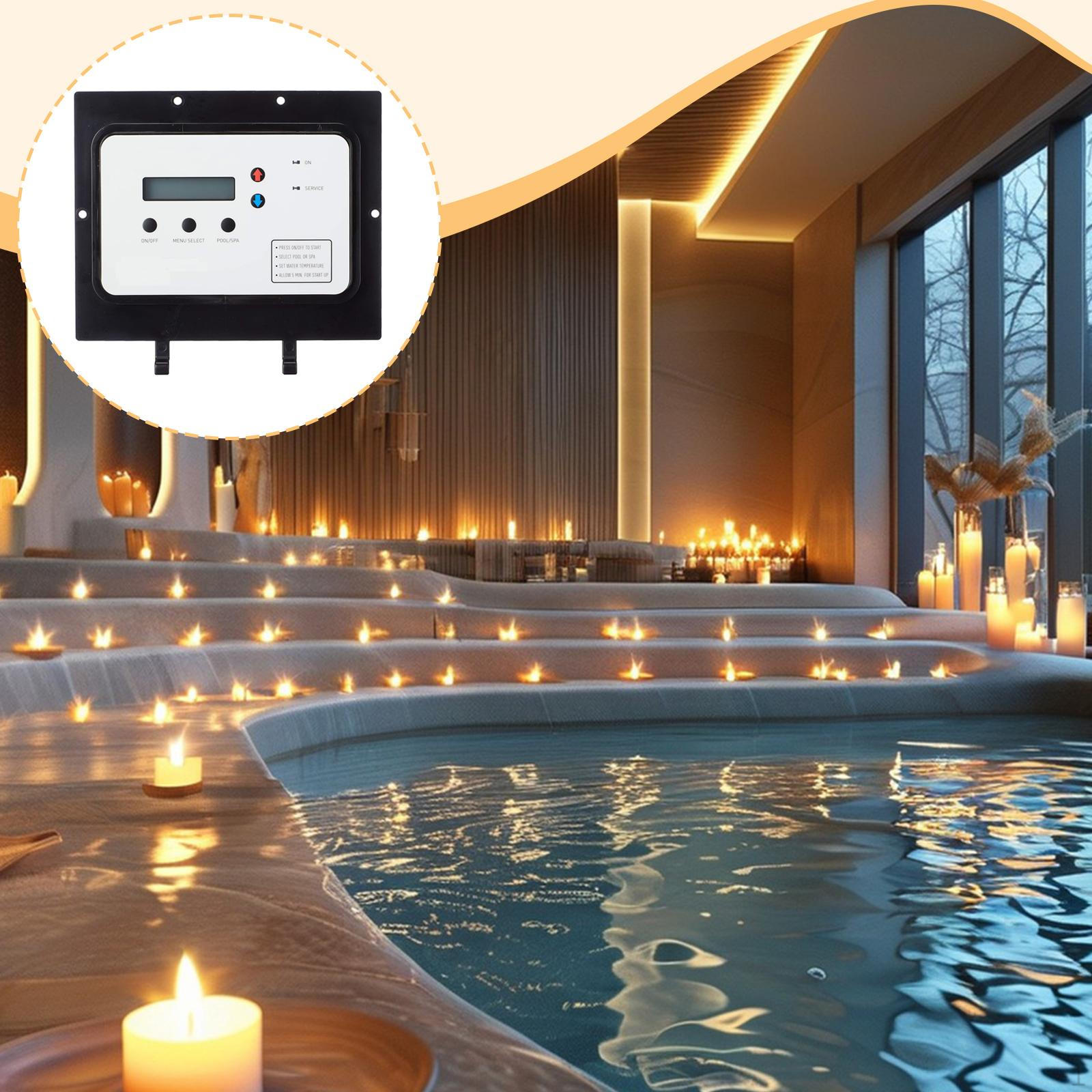 

472734 Тепловой насос для бассейна и СПА Черный Профессиональная замена Сборка платы автоматического управления