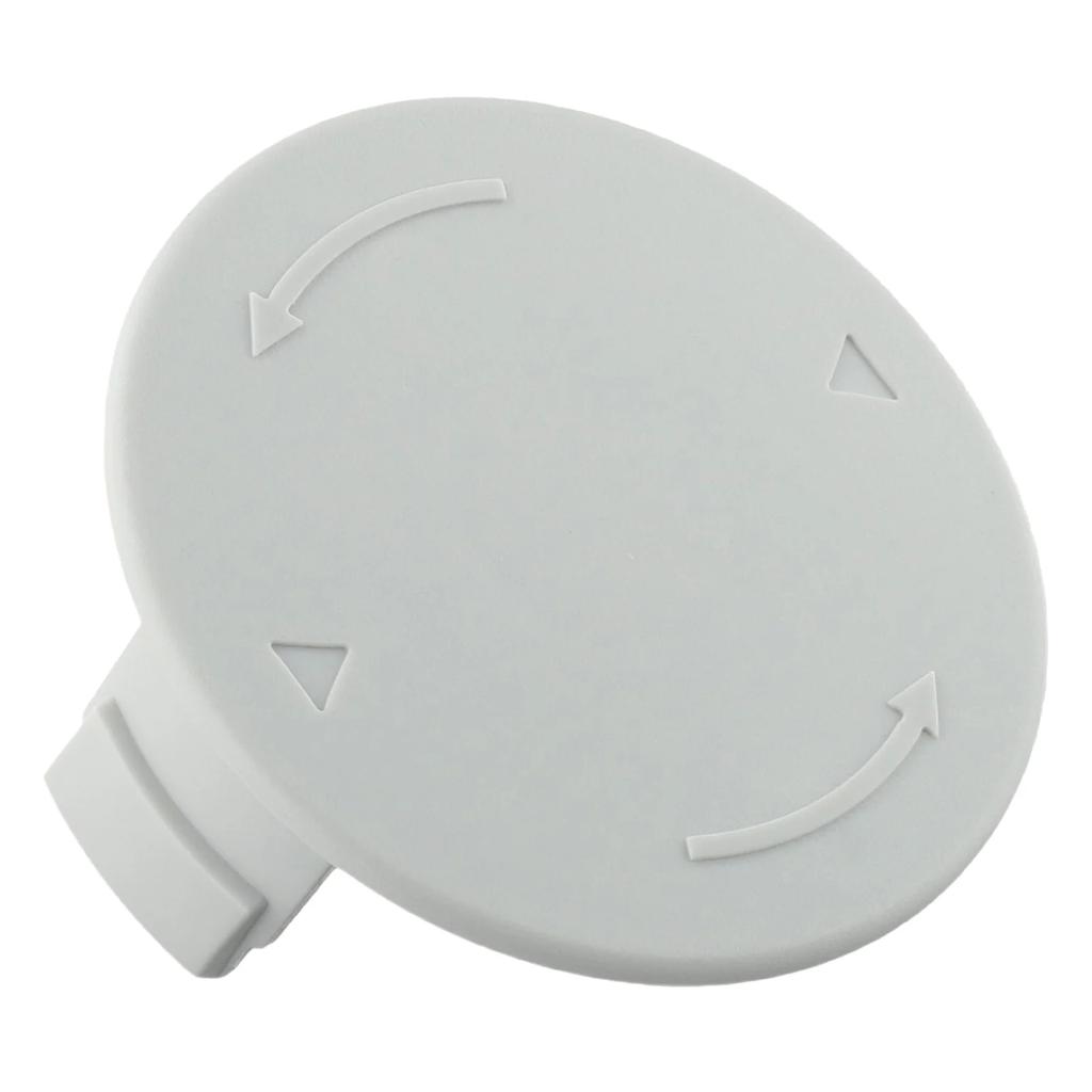 String Trimmer Part Cap Accessory Parts String Trimmer Tools 1/2Pcs ABS Grass Trimmer Grey Spool Cover 1/2 Pcs