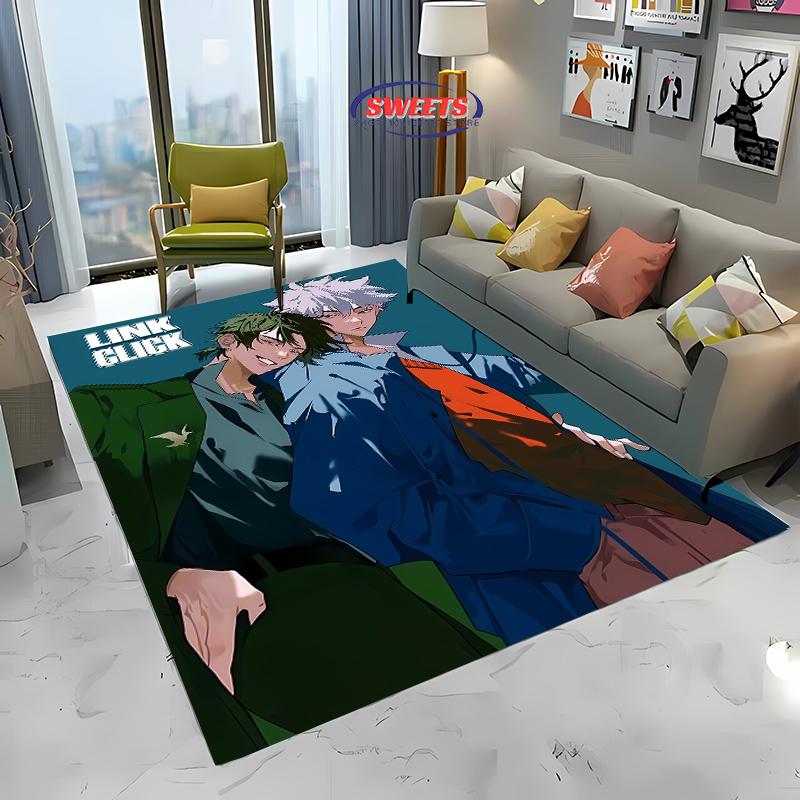 Bilibili Link Click Carpet New Release! Anti-slip Sound Insulation,Rug for Living Room Bedroom, Bedside Office Areas,Durable Mat