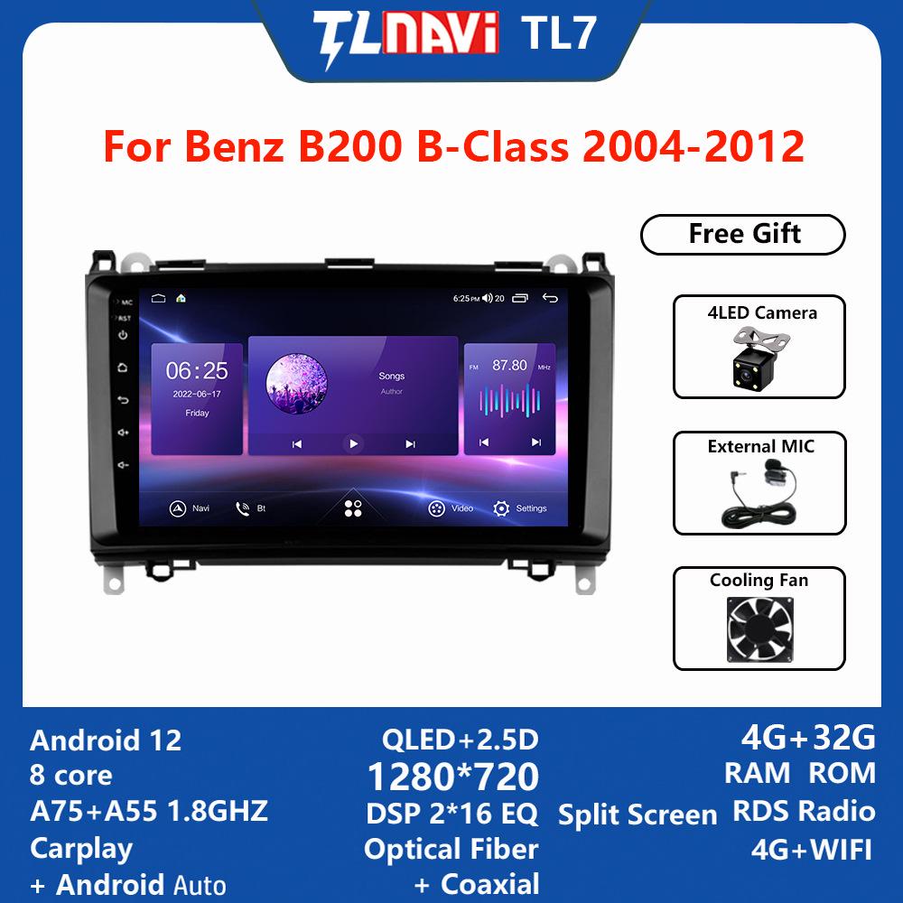 

Android Navigation System with 4G for 2008-2011 Mercedes-Benz B200 9 inches