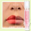 Clubday Lip Plumping Booster Syringe Lip Oil Hydrating Mirror Glossy Liquid Lipstick Dewy Plump Tint Long-Lasting Nourishing Makeup Cosmetics