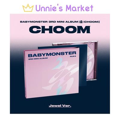 [Pre-order] BABYMONSTER [CHOOM] Jewel Ver. / 3rd MINI ALBUM + Free Gift