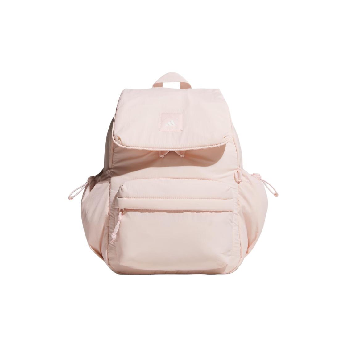 Adidas CITY ESCAPE Three Stripe Woven Label Backpack Regular Womens Light Pink One Size
