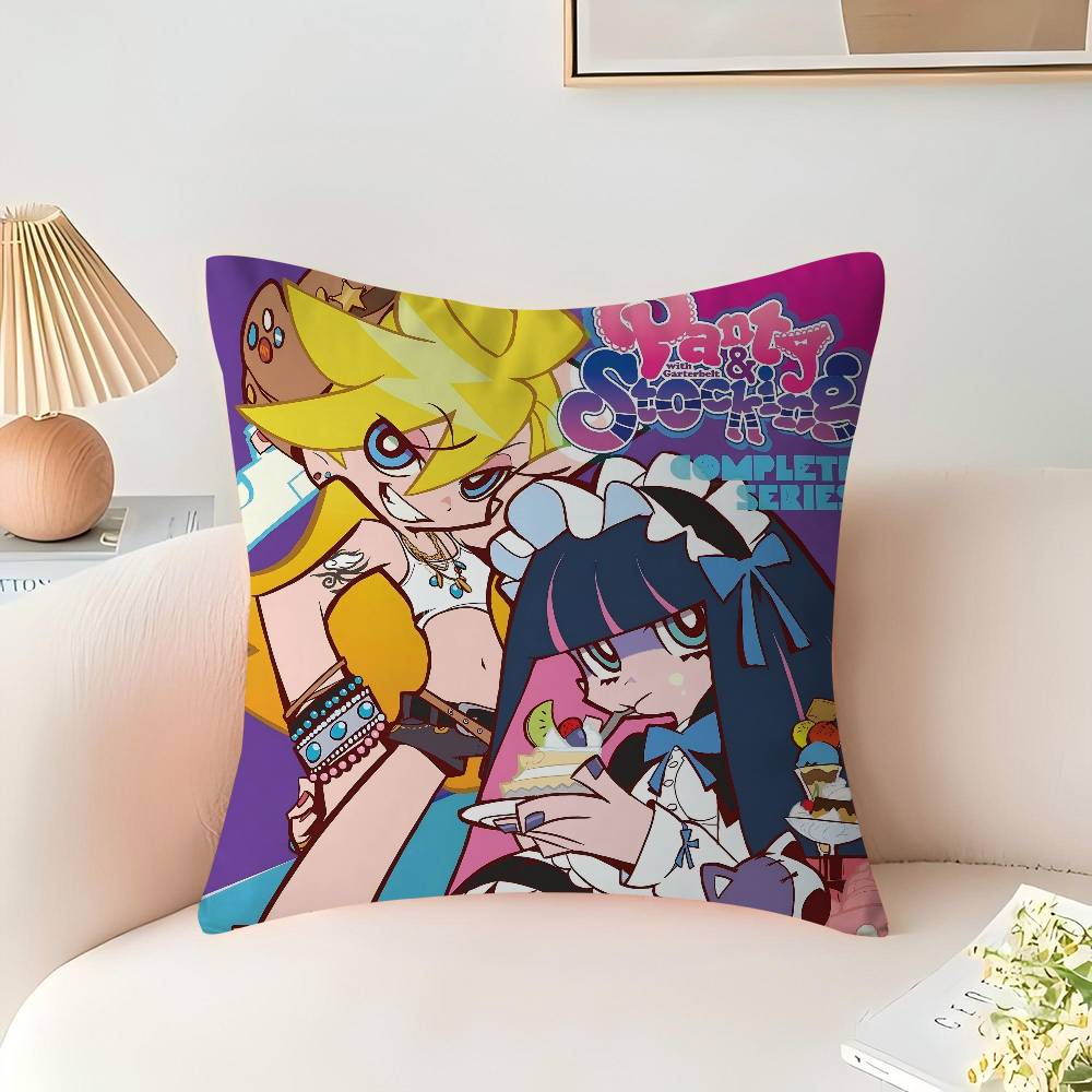Cartoon P-Panty-Stocking Kissenbezug 30x50 Polyester Sofakissen Dekorative Wurfkissen Heimdekoration Kissenbezug