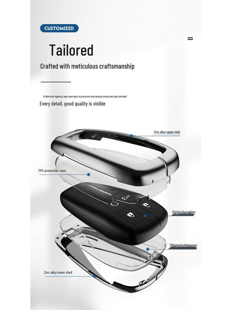Key Case Cover for Changan CS75plus, Yidong CS55, Yuexiang CS15, Oshan CS35unit, and CS85