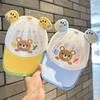 Summer Boys Mesh Baseball Cap Breathable Sun Hat Outdoor UV Protection Visor for Kids Toddler Boy Duckbill Cap