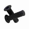 22mm 7/8"   Vintage Soft Rubber Handle Bar Hand Grips For Motorcycle Dirt Bike Black