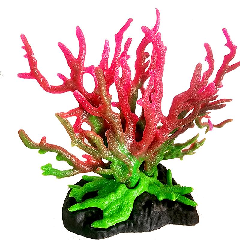 Simulation Coral Fish Tank Water Plant Resin Fake Coral Artificial Aquarium Decoration Marine Hard Dead Coral Ornaments Undersea