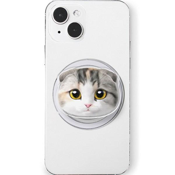 

Rorantec acrylic mobile phone MagSafe Smart Talk, 12 Scottish Fold Yummy, 1 piece