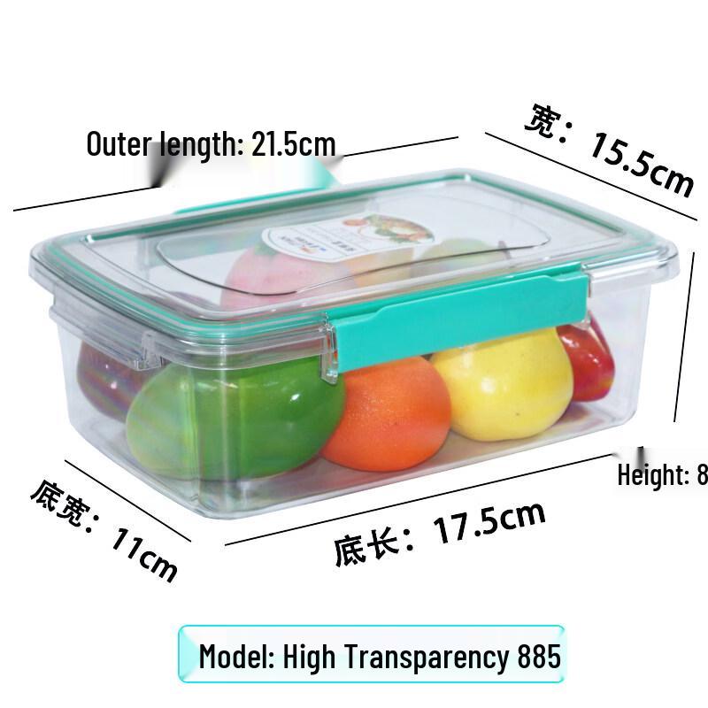 ZISIZ High Transparency PET Kimchi Storage Box