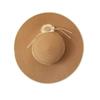 Hat Women's Summer New Handmade Straw Big Edge Straw Hat Women's Travel Photo Sun Protection Foldable Dome Sun Hat