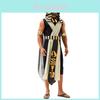 Ägyptisches Pharao Kleopatra Cosplay Kostüm Aus Polyesterstoff Für Erwachsene
