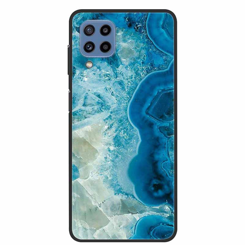 For Samsung Galaxy A12 Case Marble TPU Silicone Soft Phone CoverFor Samsung Galaxy M12 Case Samsung F12 Protector Gift New Para