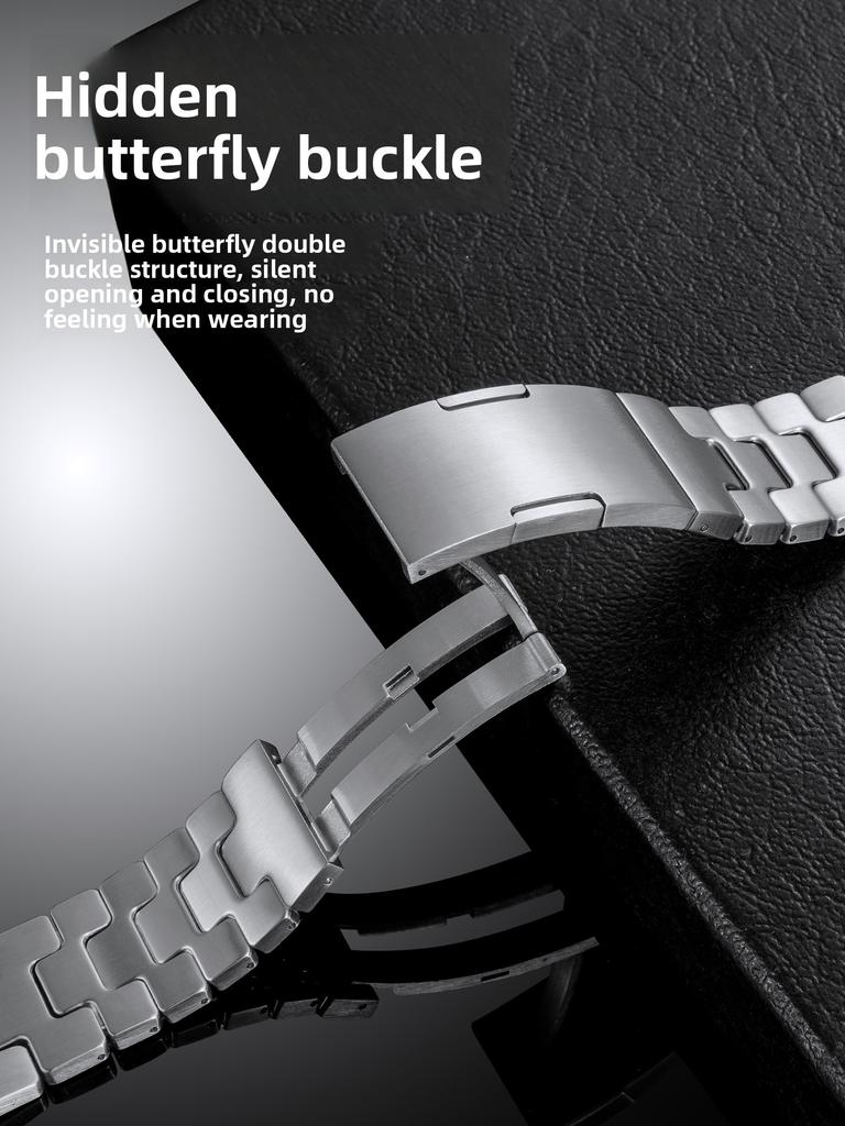 For HUAWEI WATCH GT6 Pro 46mm Stainless Steel strap 22mm Quick release Metal Bracelet GT5 pro GT5 GT4 GT3 GT2 watch band Men