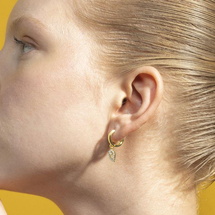 Luxenter Sarath Earrings and 18k Gold Plated