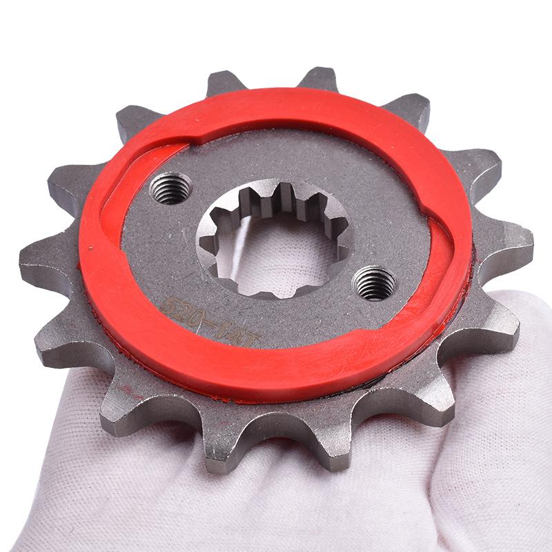 520 13T 14T Tooth Front Sprocket Gear Wheel Cam Pinion For Honda Off Road CRF250 CRF250L Rally ABS CRF250LA CRF 250 L 2013-2021