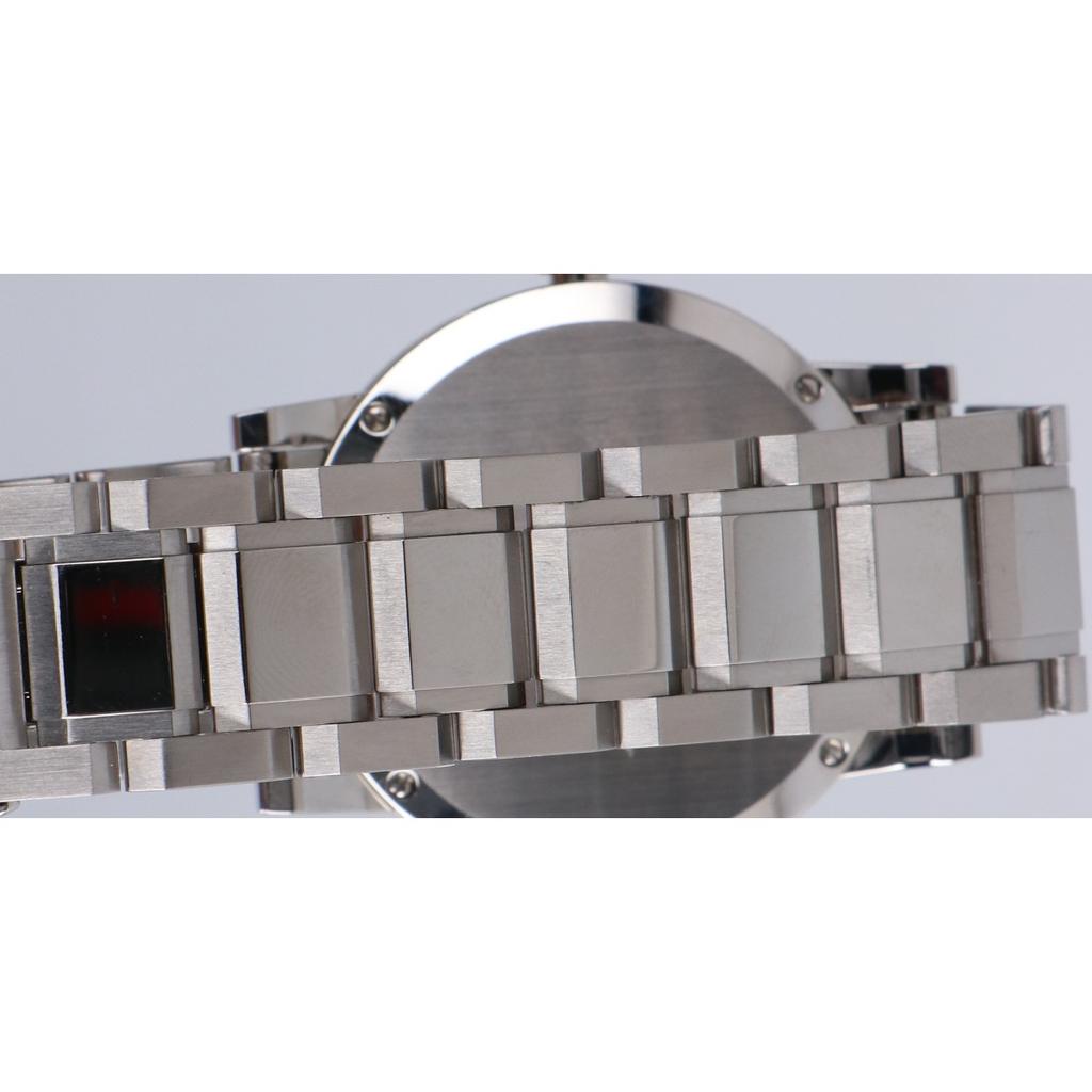 BURBERRY BU9000 The City Date Quartz Watches SilverUsed