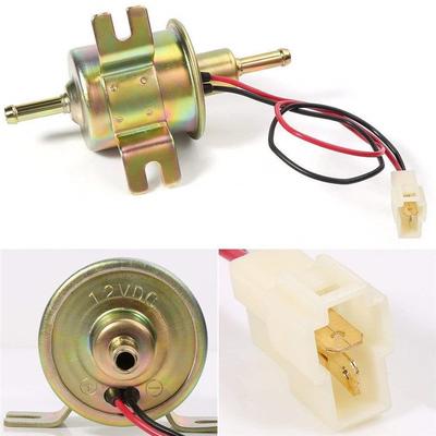 Universal Car Electric Fuel Pump Low Pressure Inline Petrol Gas Diesel HEP-02A