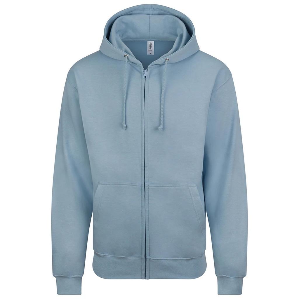 Awdis Plain Mens Hooded Full Zip Hoodie / Zoodie