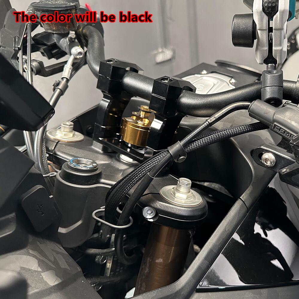 CFMoto 450MT 800MT IBEX Adjustable Steering Stabilizer Black