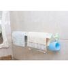 Nail-free Bathroom Towel Rack Traceless Storage Shelf Bath Towel Hanger Tower Bar Decoration