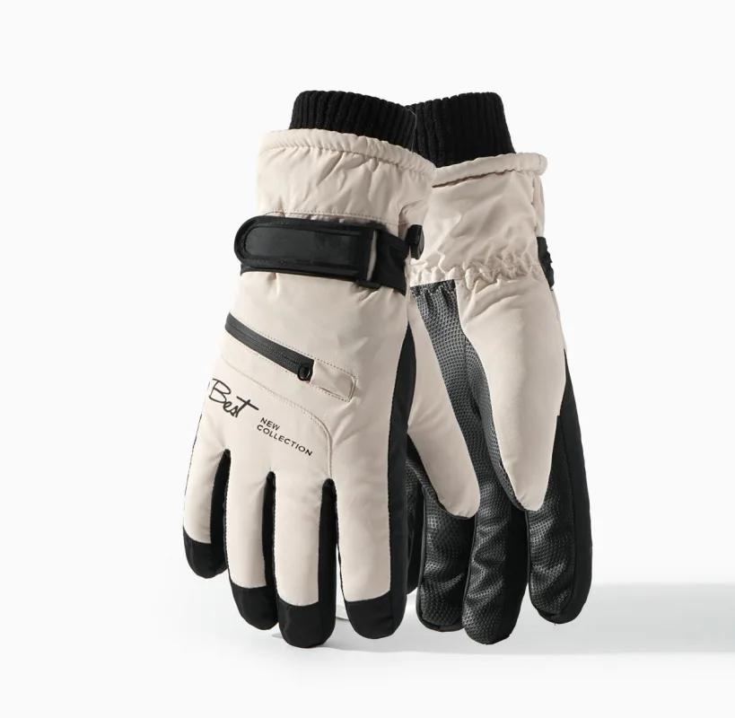 Non Slip Touch Ski Gloves Winter Sports Gloves Snowboard Accessories Waterproof Pocket Warm Men's and Women's Gloves