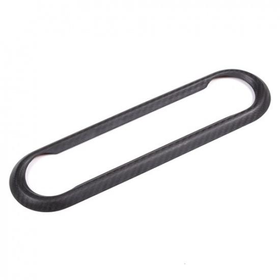 Matte Real Carbon Fiber Air Condition Trim For Alfa Romeo Giulia Stelvio 17-19